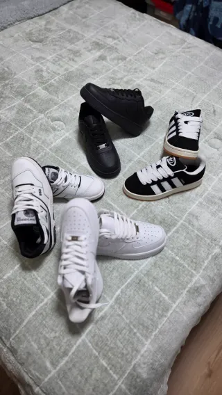 New Balance 550 Bambas Blancas y Negras