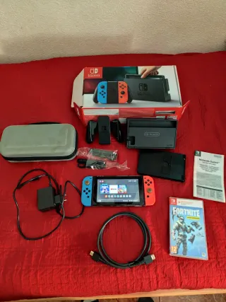 Nintendo Switch blu/rosso