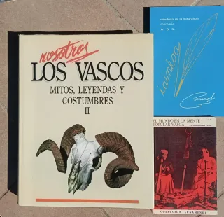 Lote libros cultura vasca y pensamiento tradiciona