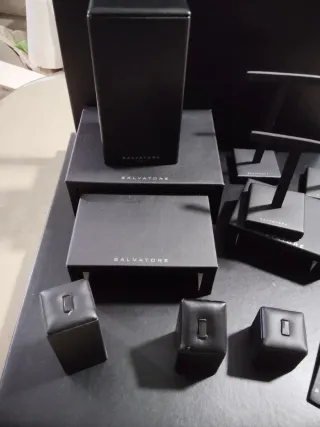 Expositor Joyas Plata Negro