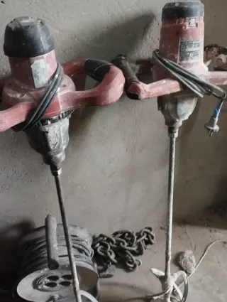 Batidora de cemento industrial