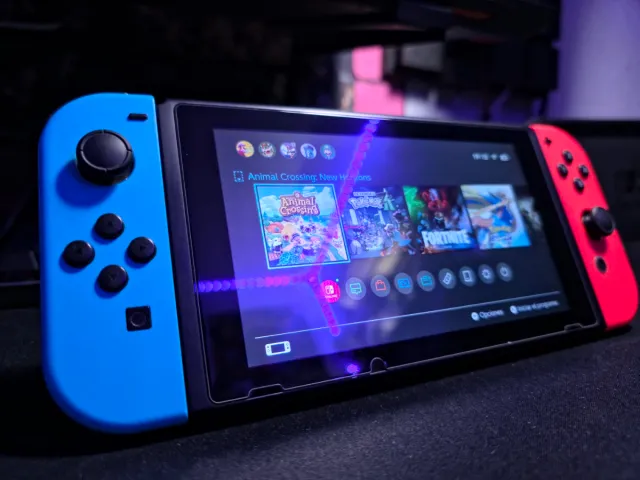 Nintendo Switch V2 - Azul/Rojo