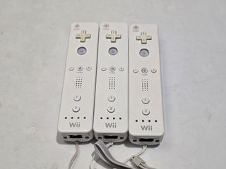 3 mandos wii blancos originales nintendo wii