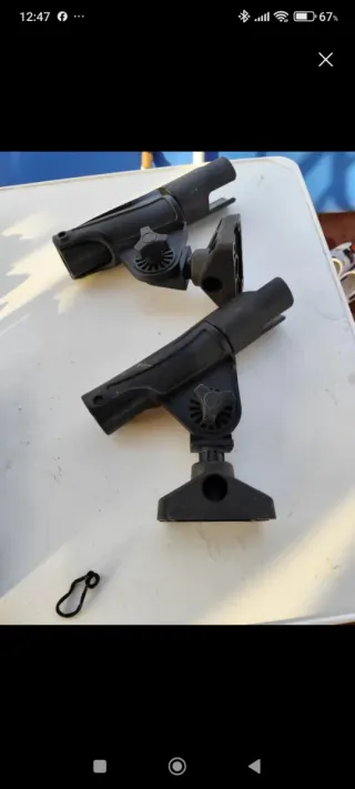 2 cañeros de pesca nuevos