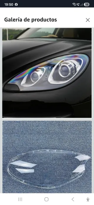 Ópticas Faros Porsche Macan izquierdo y derecho