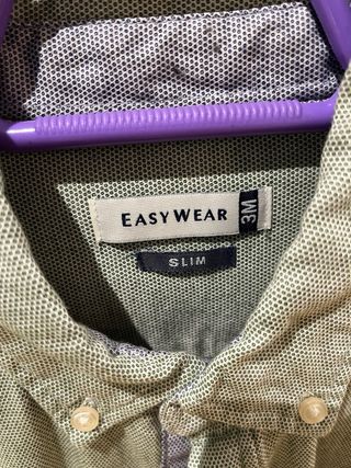 Camisas verde EASYWEAR Slim Talla M ( 2 camisas )