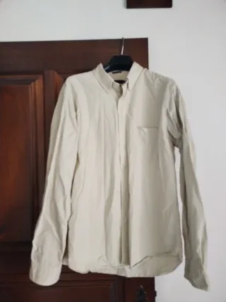Camisa Richards Homem Bege