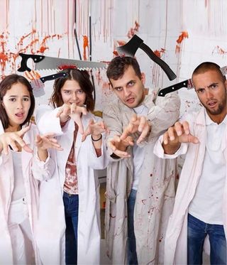 Diadema Hacha Sangrienta Halloween