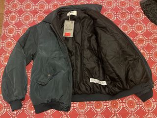 Chaqueta Bomber Stradivarius Negra Talla S