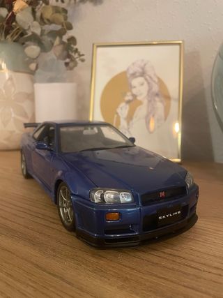 Nissan Skyline R34 V-Spec 1:18 Autoart