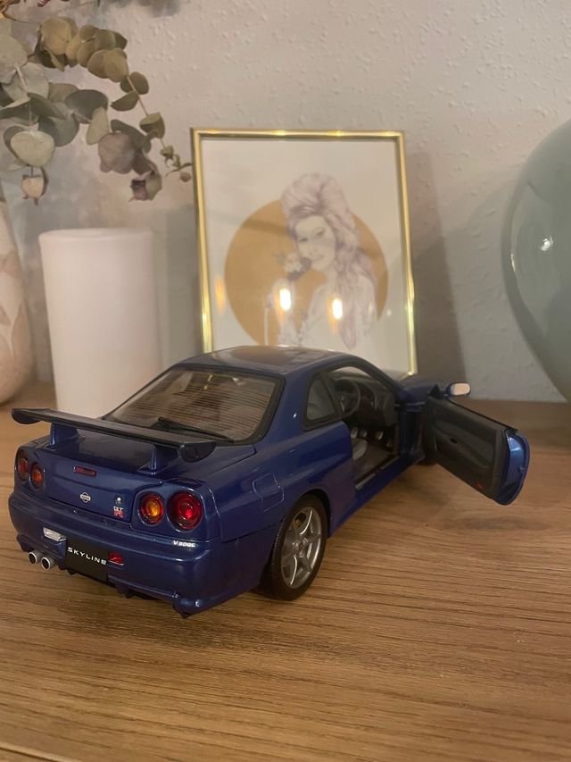 Nissan Skyline R34 V-Spec 1:18 Autoart