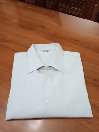 Camisa de vestir Liza azul caballero