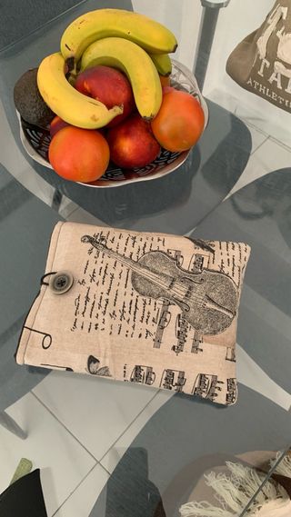 Funda libro violín y partituras