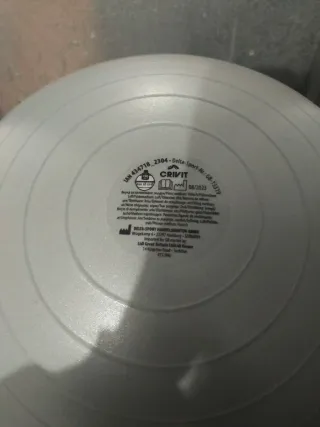 Pelota de pilates gris Crivit