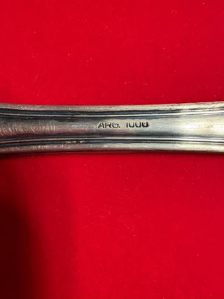 Antico apribottiglie argento 1000