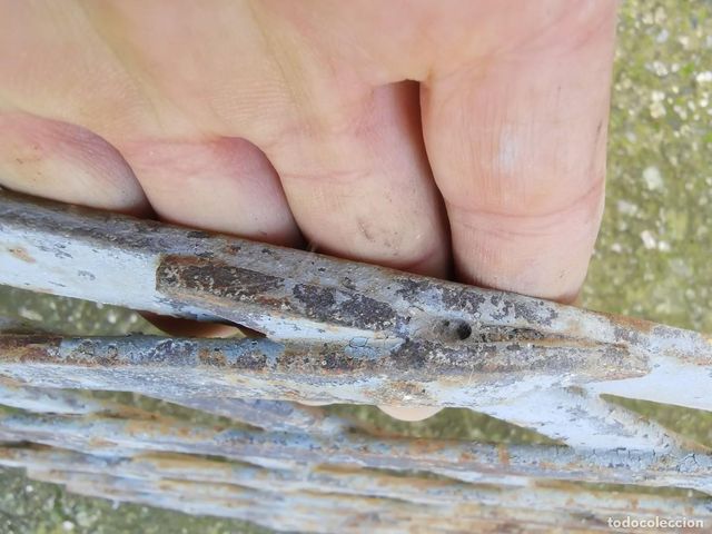 Pareja Rejas Forja Remachada Celosía