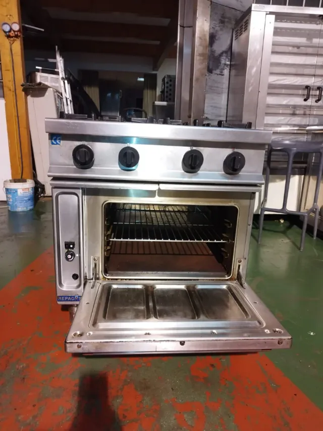 Cocina de gas 4 fogones a gas