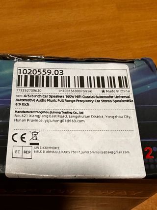 Altavoces 6.5 pulgadas 2 vías