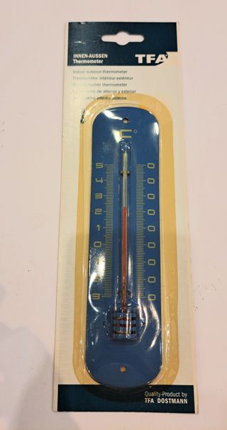 Termómetro TFA Interior/Exterior Azul