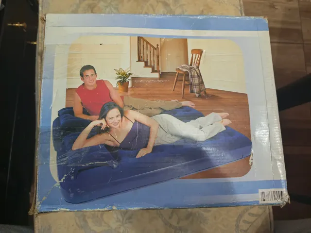 Cama hinchable para invitados 187x158x19cm