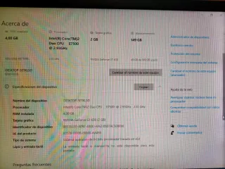 Ordenador Sobremesa LG Negro/Plata