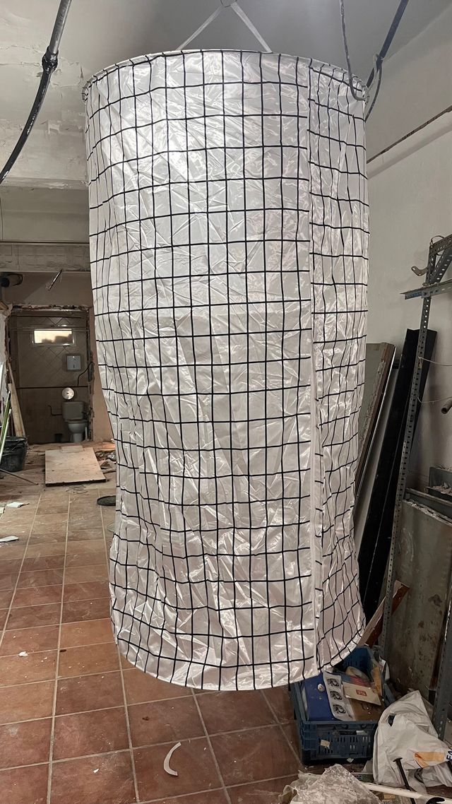 Cortina de ducha portátil