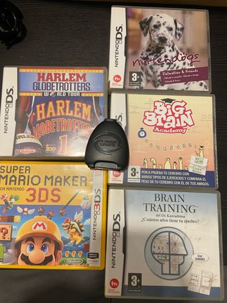 Pack 4 Juegos Nintendo DS: Nintendogs, Big Brain A