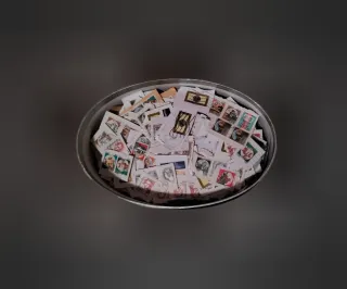 Francobolli misti Italia da lavare più di 2800 pz