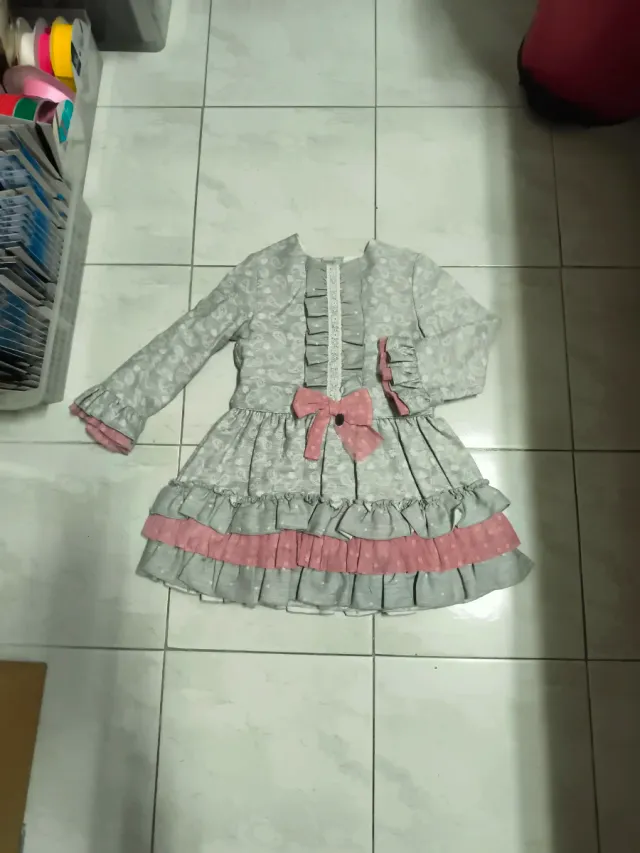 Vestido de fiesta niña marca Dolce Petit
