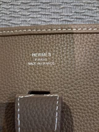 Bolso Hermes Beige/Marrón