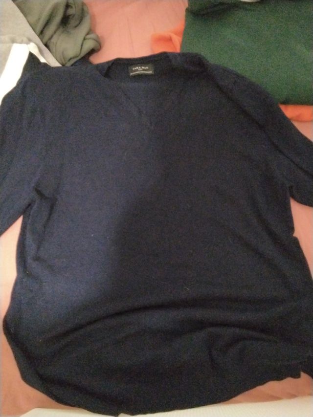 Jersey Zara Negro Hombre Talla M