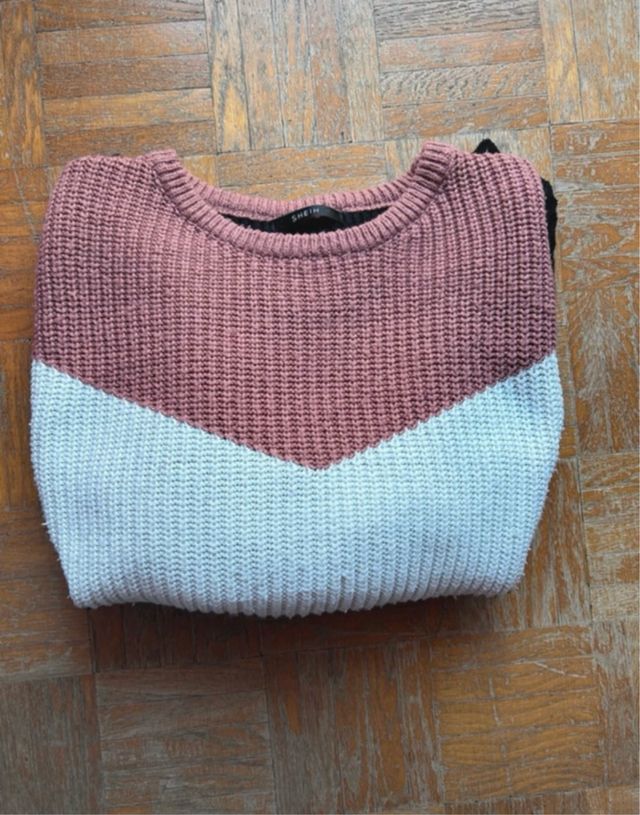 Maglione color block