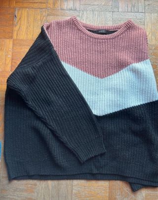 Maglione color block