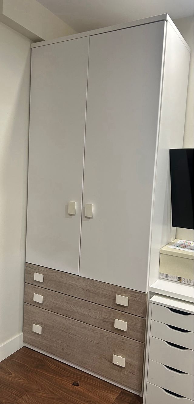 Cama nido con gran capacidad + Armario 2a cama Opc