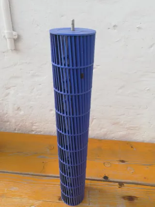 Ventola per condizionatore blu