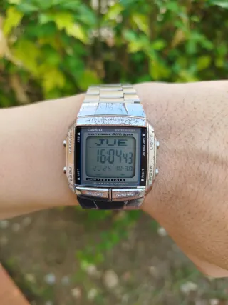 Casio DB-360 Data Bank Vintage Acero