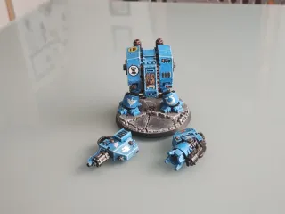 Dreadnought Warhammer 40k Azul
