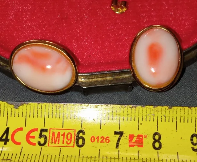 Antichi Orecchini Corallo Bokè