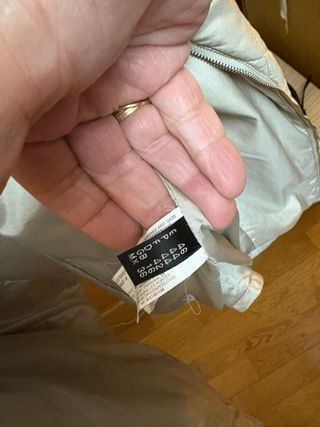 Chaqueta Punto Roma Beige Acolchada