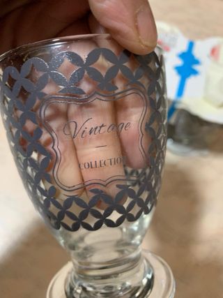 Set sei bicchieri eleganti da tavola Cin Cin