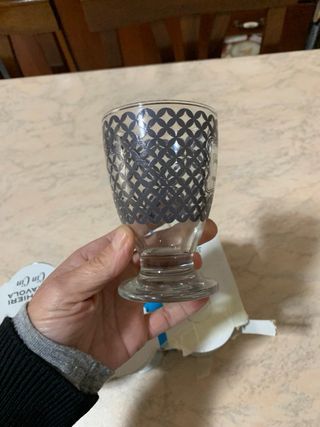 Set sei bicchieri eleganti da tavola Cin Cin