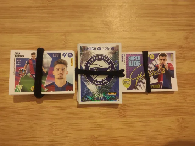 Lote cromos fútbol Panini LaLiga