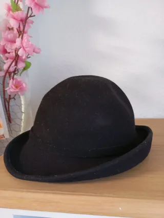 Sombrero invierno señora negro