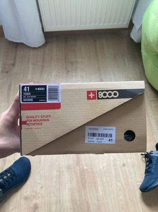 Zapatillas +8000 Texer Talla 41