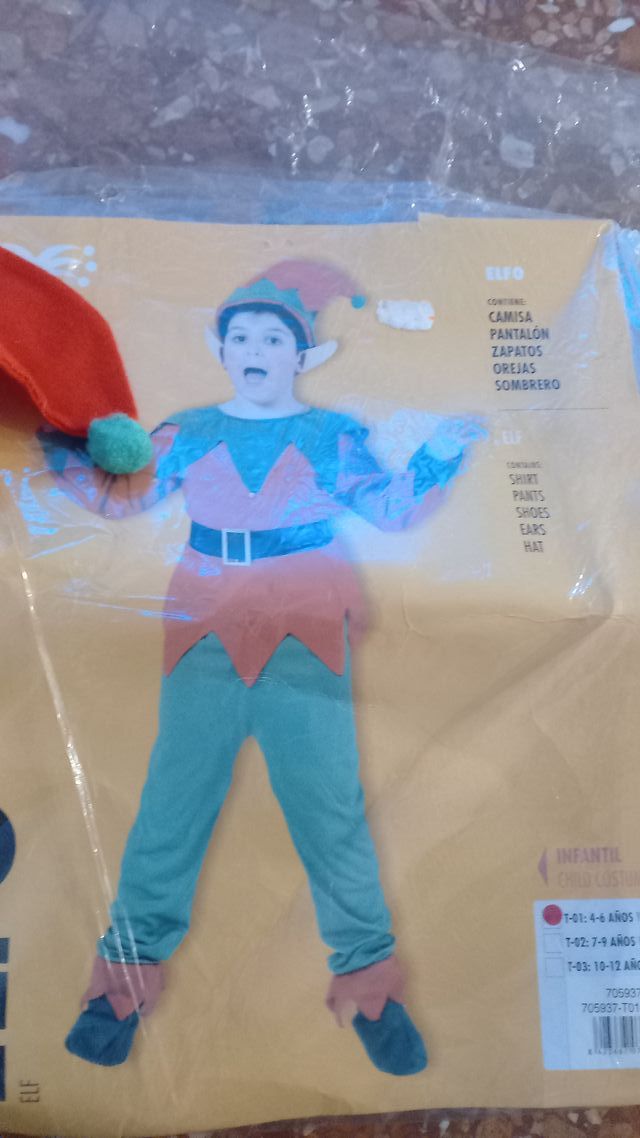 Disfraz de Elfo Talla Única