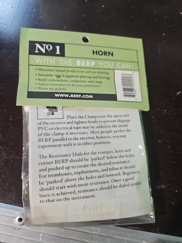 Berp para trompa nº 1