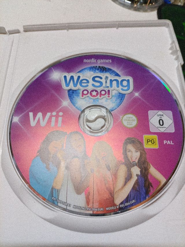 Juego Wii We Sing Pop! Karaoke