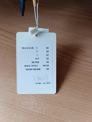 Cazadora FSH STUDIO azul talla M