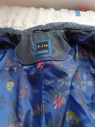 Cazadora FSH STUDIO azul talla M