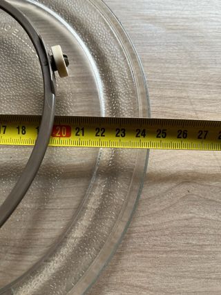 Plato y trineo microondas de 24,5 cm 